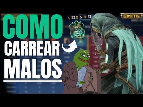 COMO CARREAR MALOS SIN LLORAR / Cliodhna Jungla / Smite Ranked Conquest S10