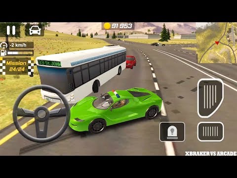 Police Drift Car Driving Simulator: Sport Green Police Car Driving Drift - Android GamePlay HD