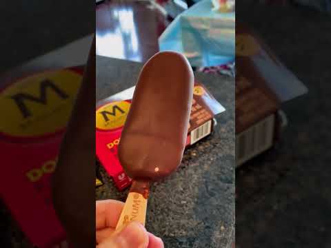 Magnum Double Raspberry Chocolate ice cream bar #tastetest 🍦 #food #eating #foodie #icecream