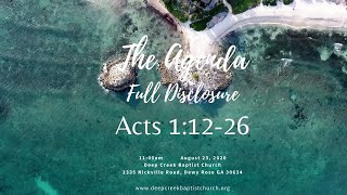 August 23, 2020 - The Agenda: Full Disclosure