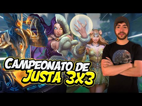 CAMPEONATO DE 3X3 - ⚡ Smite BR Campeonato de Justa Vulpis