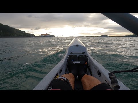 Late afternoon paddle - Epic V7 surfski