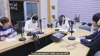 [Eng Sub] 161118 SF9 Dawon, Rowoon & Chani - Kim Jiwon's Rooftop Radio