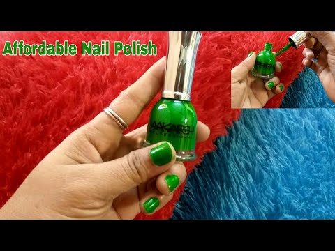 Aakarsh Nail Polish Review ।।Affordable & Long Lasting Nail Paint ।। MeSoraStyle