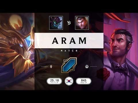 ARAM Match: Super Maokai vs Super Jayce - KR server Patch 25.10