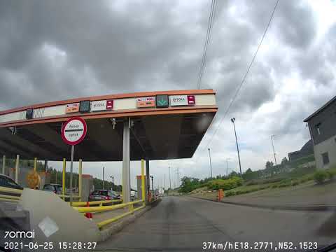 via auto A2 bramki Konin