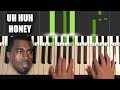 Kanye West - Bound 2 (Piano Tutorial Lesson)