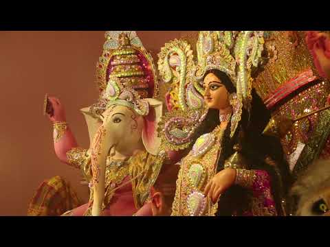 Durga Puja 2017 - Ashtami Puja Arati at Baruipur Dutta Para