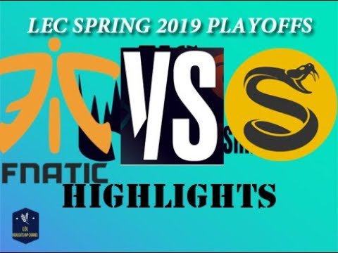 FNC vs  SPY Highlights  Game 4 LEC Spring 2019 Playoffs Round 2 | Fnatic vs Splyce