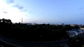 preview picture of video 'Орехово-Зуево таймлапс, timelapse x128 25-26.07.2014'