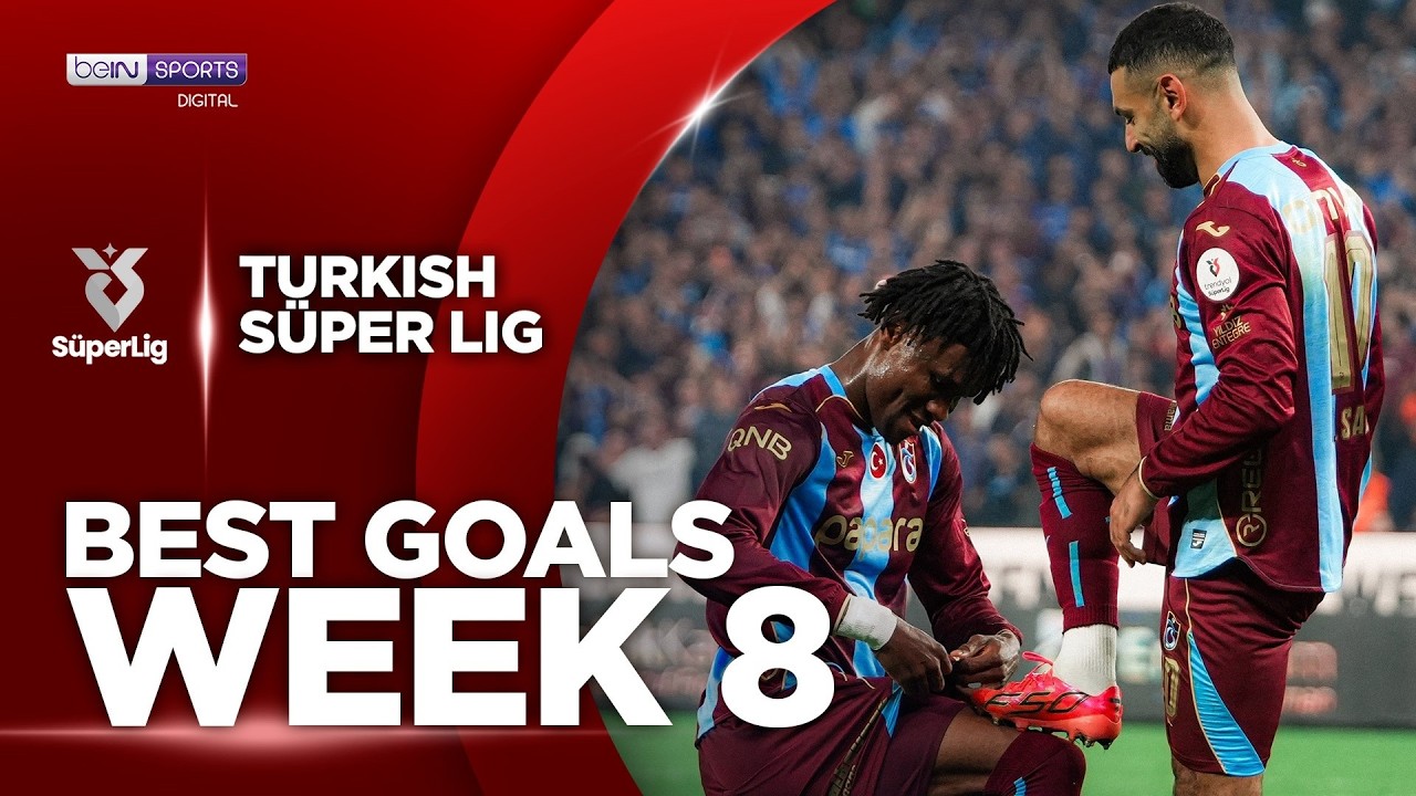 Salah and Lukaku Shine! | Best Goals - Week 8 | Superlig Turkish Lig 2026/27 | beIN SPORTS USA