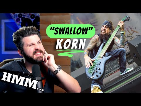 Bass Teacher REACTS to KoRn - "Swallow" | Fieldy's Tone is Growing On Me...