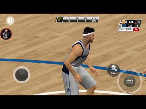 NBA2K20 Mobile My Career #28 LA Lakers Vs Dallas Mavericks 2