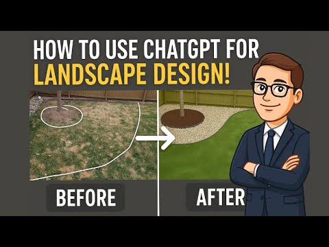 Using ChatGPT For FREE Landscape Design Made Easy! (Tutorial)