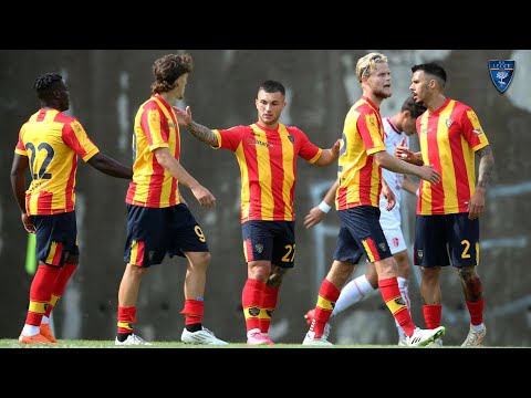U.S. Lecce: i gol dell'amichevole Lecce - Padova e intervista a Gabriel Strefezza