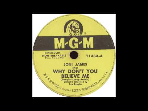 MGM 11333 - Why Don't You Believe Me - Joni James