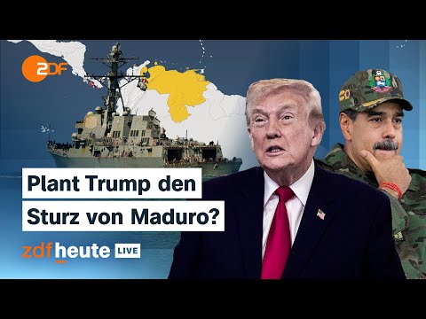 Video Thumbnail: Maduro soll Venezuela verlassen – Was hinter Trumps Angebot steckt | ZDFheute live