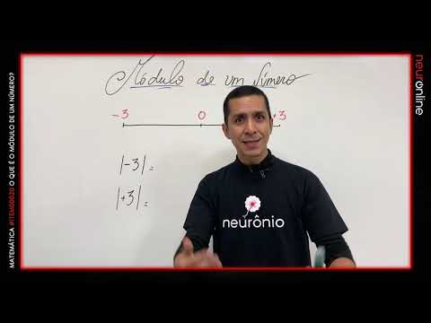 1001 itens para o Enem | MT0805: O QUE É O MÓDULO DE UM NÚMERO?