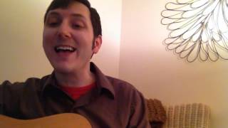 (921) Zachary Scot Johnson Jump Up Elvis Costello Cover thesongadayproject My Aim Is True Live Demo