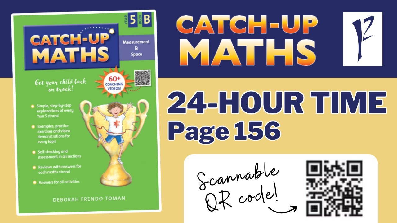[QR CODE] Learn more about Catch-Up Maths 5B!