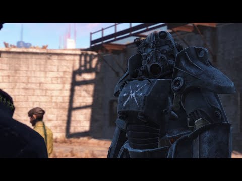 Fallout 4 - Minutemen vs Brotherhood and Institute - Epic Castle Battles