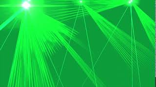 Green Screen Party lasers