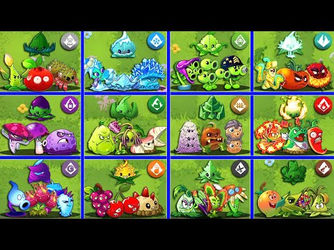 12 Team 3 Plants & Mint Vs All Team Zombies - Who Will Win? - Pvz 2 Team Plant vs Team Plant
