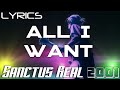 All I Want Lyrics _ Sanctus Real 2001