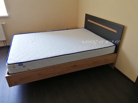 Кровать Бьянко Графит от 12stuliev, фабрика Свит Меблив