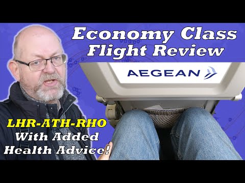 Flight Review - Aegean Airlines Economy Class London to Athens to Rhodes (kinda!)