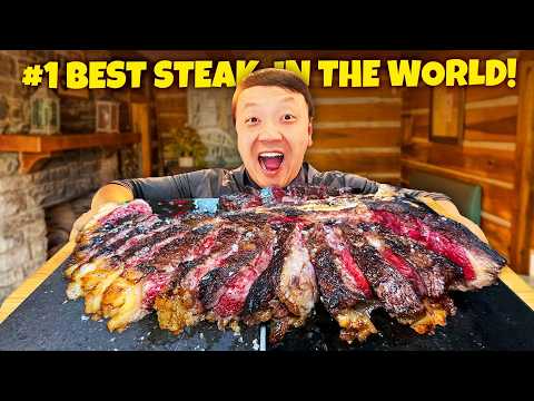 World's #1 BEST Steak! Eating a MONSTER Florentine Steak(Bistecca alla Fiorentina) in Florence Italy