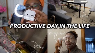 PRODUCTIVE DAY VLOG | CHORES, MAKEUP CLIENTS & SHOPPING