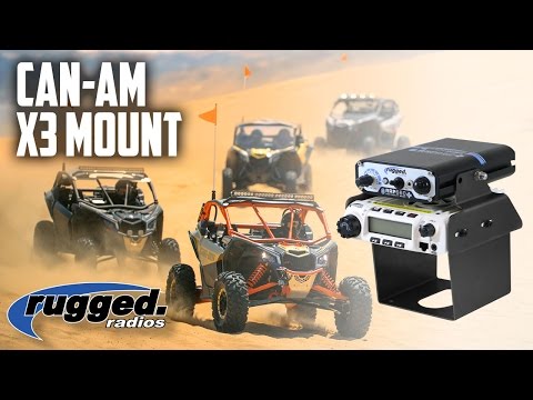 Rugged Radios: Can-Am X3 Mount Installation