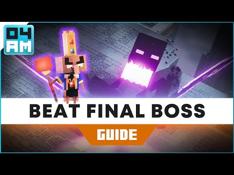 EASY How To Defeat The Final Boss - Arch Illager (Any Difficulty) in Minecraft Dungeons