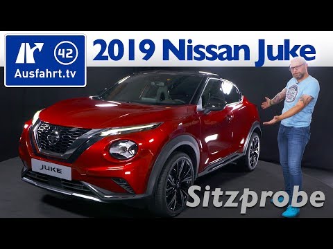 2019 Nissan Juke II 1.0 DIG-T 117 - Weltpremiere, Sitzprobe, kein Test, Interieur