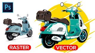 Download the video "How to Vectorize an Image (Photo to Vector) - Photoshop Tutorial"