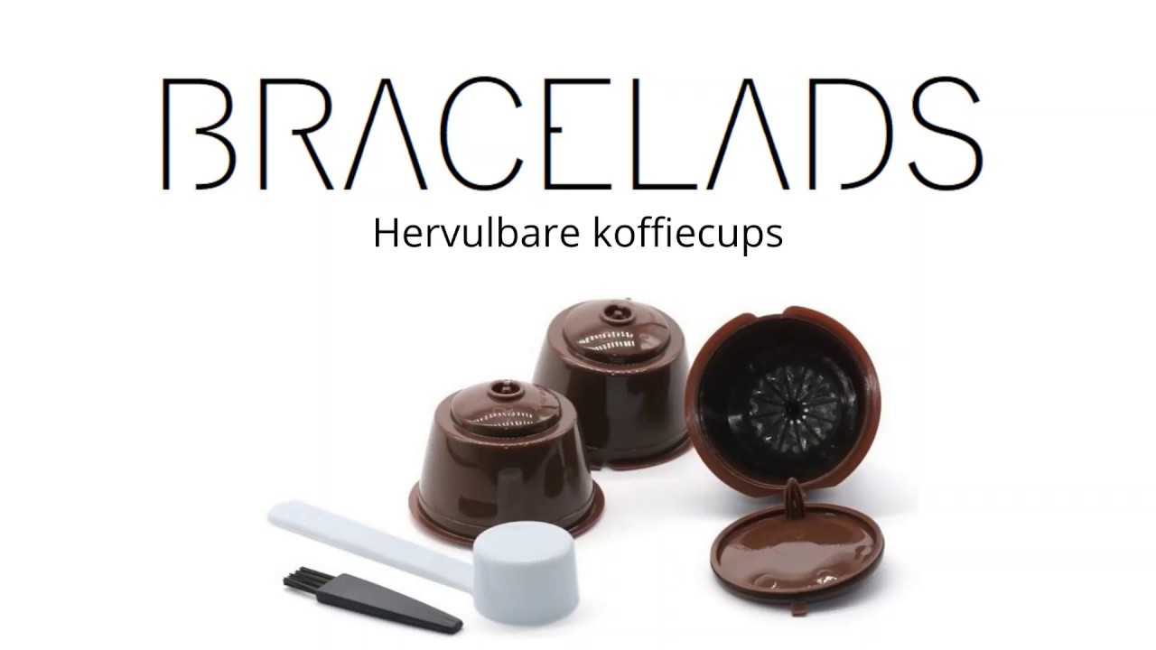 Hervulbare koffiecups