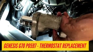 Genesis G70 3.3 Turbo - Thermostat Replacement