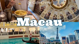 【Macau Vlog】 香港から日帰りマカオ旅｜おすすめポルトガルレストラン｜カジノホテル｜サンリオコラボ｜日帰り観光｜エッグタルト