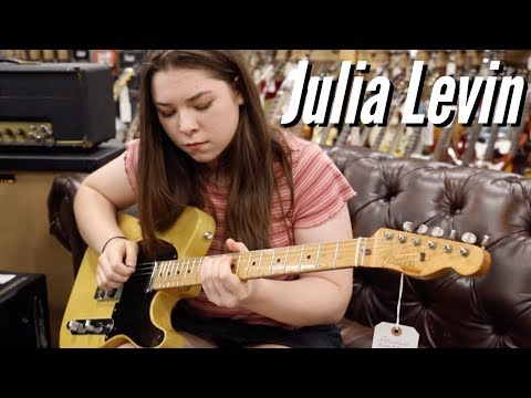Thumbnail for Julia Levin playing a 1950's Fender Telecaster at Norman's Rare Guitars by Concert