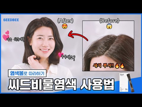 [씨드비 물염색®] 물염색 제조법② 염색볼로 따라하기