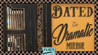 Thrifted Mirror Gets a Stunning Modern Makeover / Last Thing Thrifted