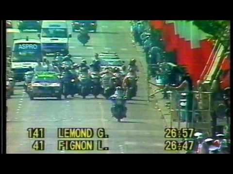 1989 Tour de France time trial live on ITV-4 ( 4 of 5  )