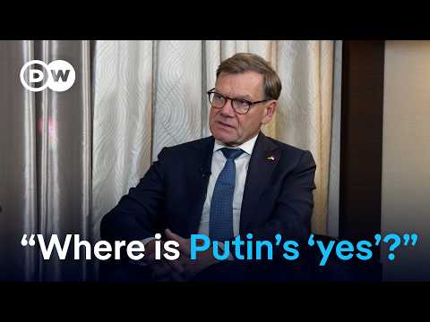 德國外長質疑普丁是否會見澤倫斯基！ | DW 新聞 (German Foreign Minister has doubts Putin will meet with Zelenskyy | DW News)