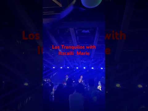 It was an honor for Los Tranquillos to accompany Itzcalli Marie.