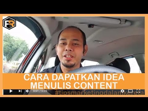 , title : 'Cara dapatkan Idea Menulis Content Marketing'