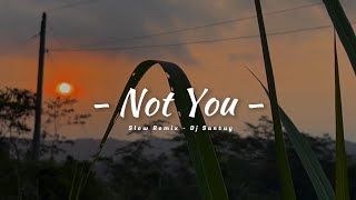 Download lagu Dj Old Not You X Masuk Pak Eko Slow Remix || Adem Di Telinga - DJ SANTUY mp3