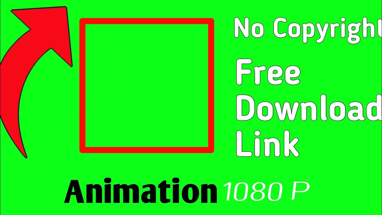 RED RECTANGLE MARK GREEN SCREEN | SQUARE