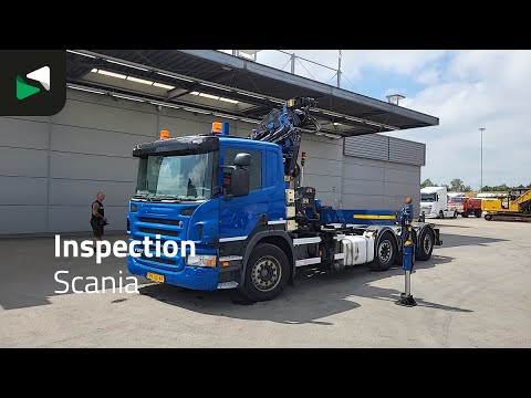 Scania P380 8X2 NL-Truck Hiab 211 E-3 Hipro Kran Crane VDL S-21-6200 hoolift Euro 5 صورة مصغرة 31