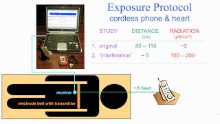 Microwave radiation affects the heart:  Are the results real or are they due to interference?